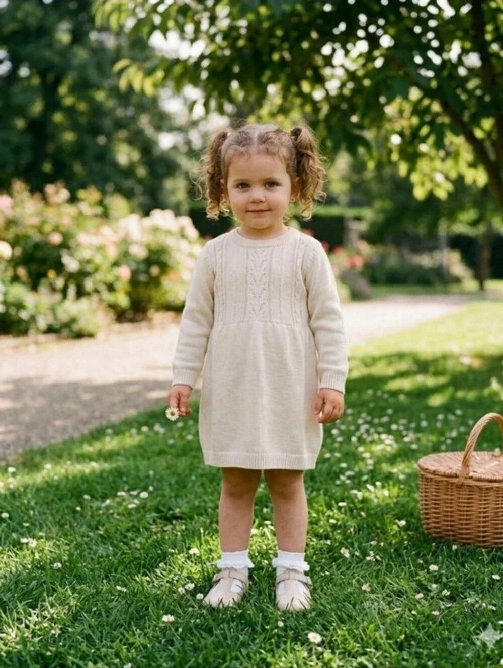Girls' T-Strap Dress Shoes in Pale Pink